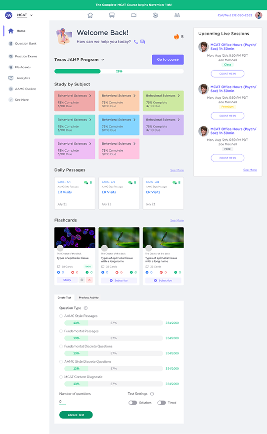 Earlier dashboard layout exploration